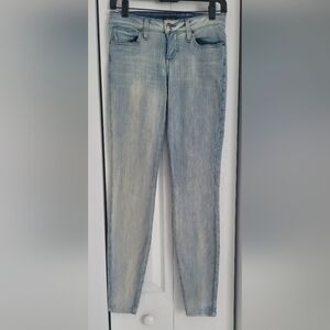 Bebe Blue Skinny Jeans Classic Style